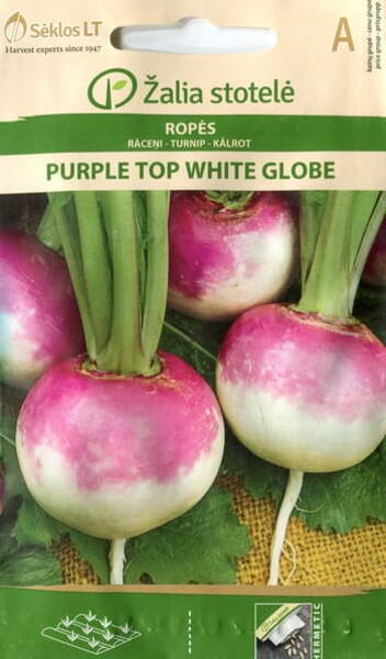 Turnip "Purple Top White Globe"