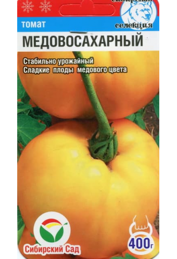 Tomaatti "Medovo-Saharny" (Hunaja sokeri)