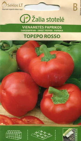 Sweet pepper "Topepo Rosso"