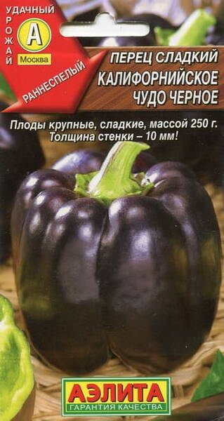Paprika "California Wonder Black"