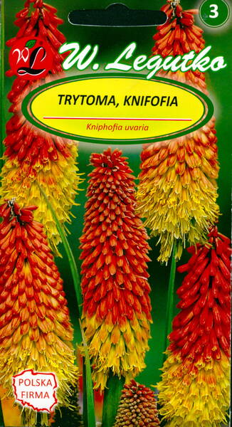 Книфофия ягодная "Африканский гость" (тритома, смесь) Tritoma uvaria (Kniphofia uvaria)