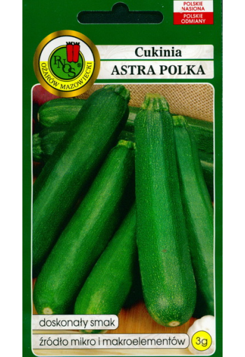 Courgette Zucchini "Astra Polka"