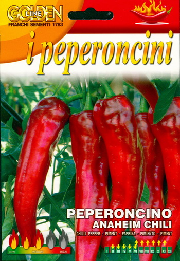 Chilli pepper "Anaheim Chili" (1000-1500 SHU)