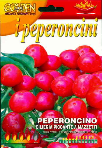 Chilli pepper "Ciliegia Piccante a Mazzetti"