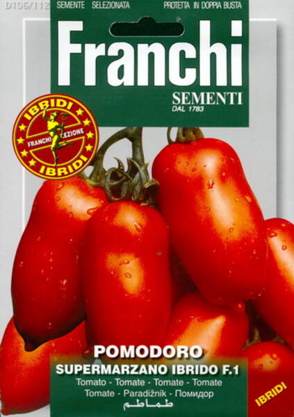 Tomato "Supermarzano" F1