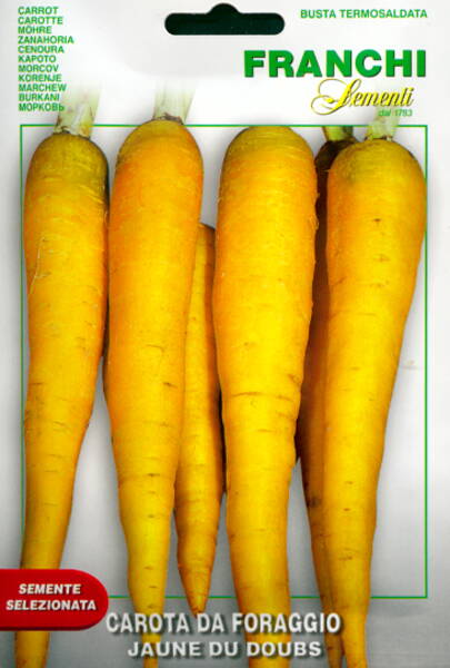 Fodder carrot "Jaune du Doubs"