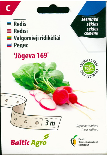Radish "Jõgeva 169" (on the tape)