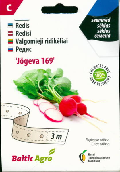 Rädisa "Jõgeva 169" (På tejp)