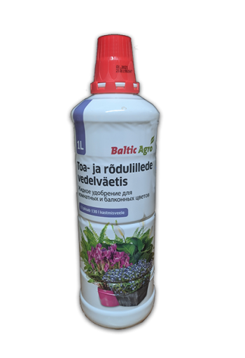 Liquid fertilizer for indoor and balcony plants