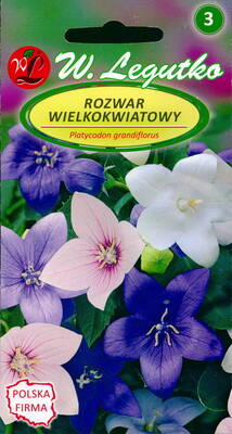 Платикодон крупноцветковый (смесь окрасок)