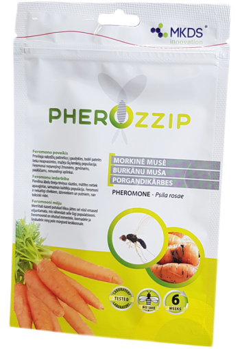 Феромонная ловушка для морковной мухи "Pherozzip" (Psila rosae)