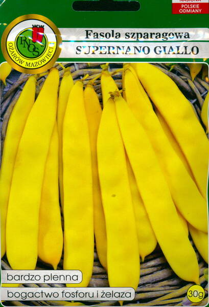 Dwarf french bean "Supernano Giallo"