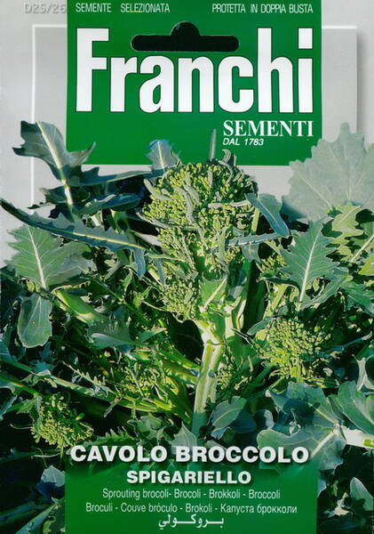 Sprouting broccoli "Spigariello"