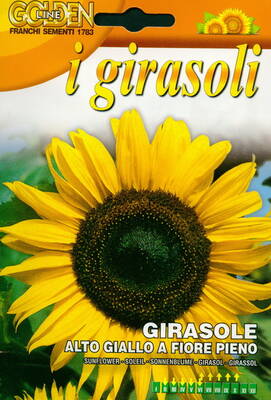 Sunflower decorative "Alto Giallo a Fiore Pieno"