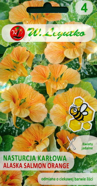 Capuchina enana "Alaska Salmon Orange"