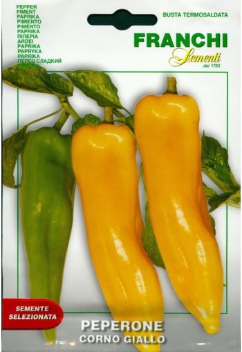 Sweet pepper "Corno Giallo"