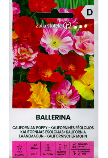 California poppy "Ballerina" (mix) 