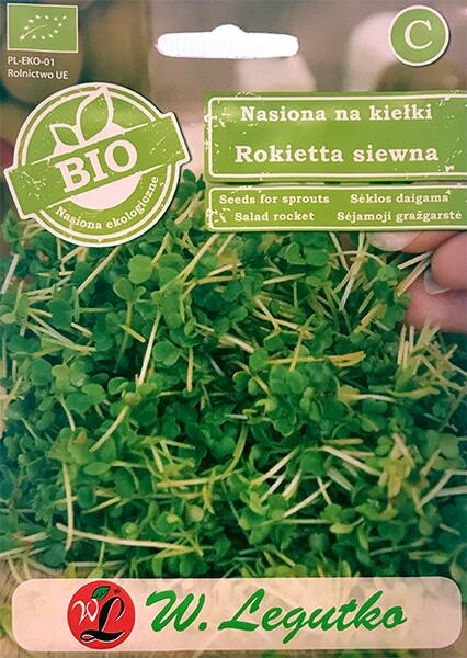 Rucola microgreens (frön för groning)