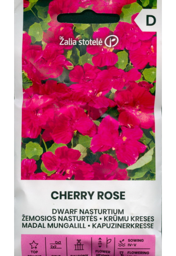 Dvärgkrasse "Cherry Rose"