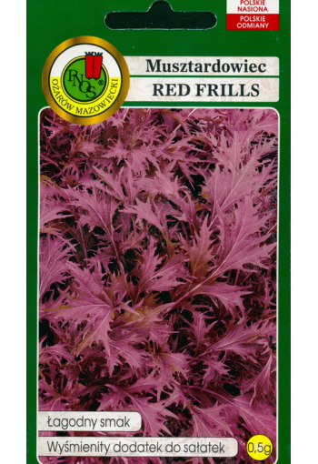Lehtsinep punane "Red Frills"