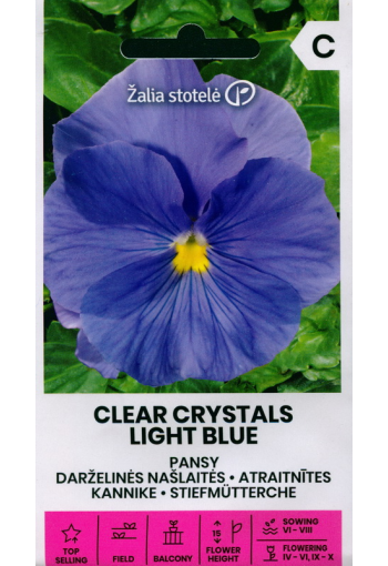 Kannike "Clear Crystals Light Blue"