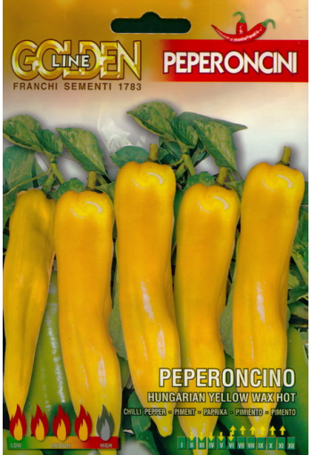 Hot pepper "Hungarian Yellow Wax Hot"