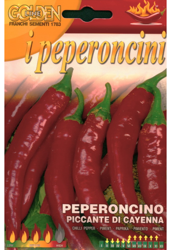 Chilli pepper "Piccante di Cayenna"