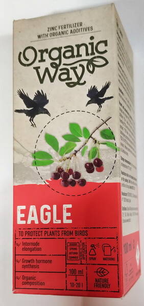 Zinc fertilizer "Eagle" (to protect plants from birds)