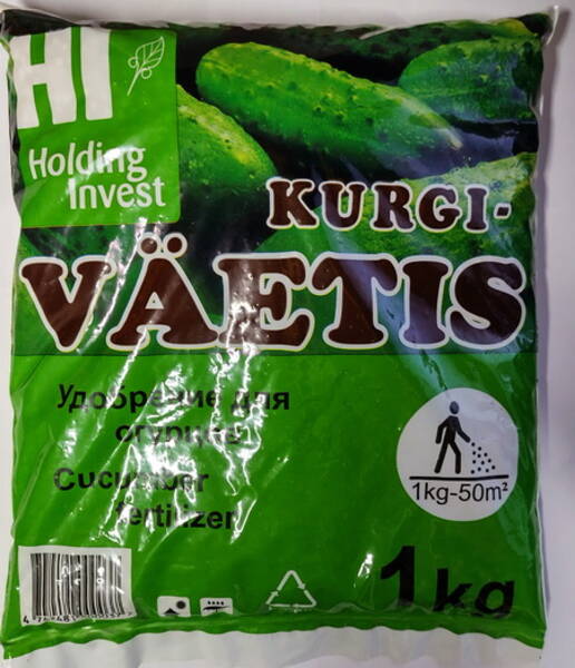 Kompleksne kloorivaba kurgi väetis 