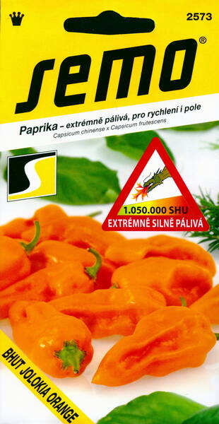 1 050 000 SHU: Kibe pipar ''Bhut Jolokia Orange''