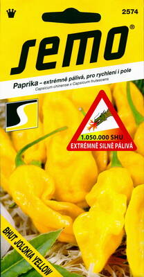 Tulinen pippuri "Bhut Jolokia Yellow"