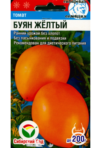 Tomat "Bujan Zholty"