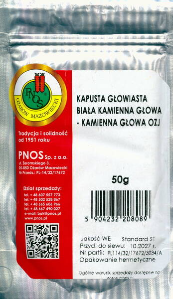 White сabbage "Kamienna Glowa" (Stone head) (50 g)