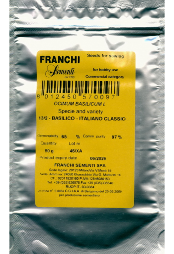 Basilika "Italiano classico" ("Genovese") (50 g)