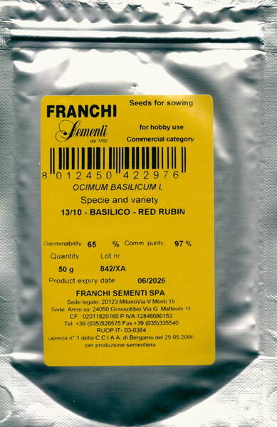 Basilika "Red Rubin" (50 g)