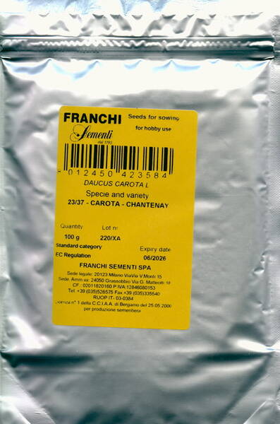 Porgand "Chantenay" (100 g)