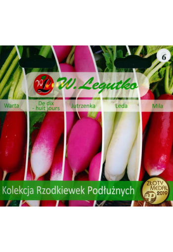 Radish (colour collection of long varieties)