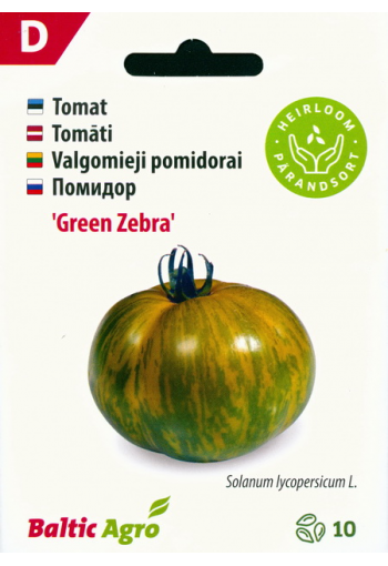 Tomat "Green Zebra"