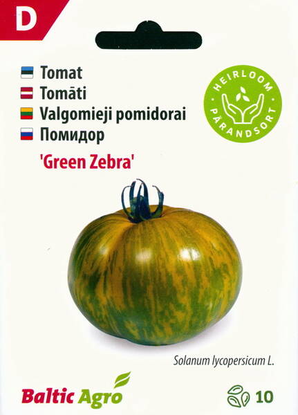 Tomat "Green Zebra"