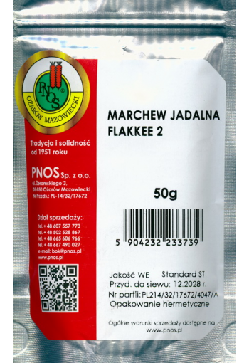 Porgand "Flakkee 2" (50 g)