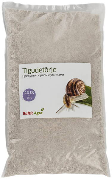 Moluscicide "Tigudetõrje" for slugs and snails