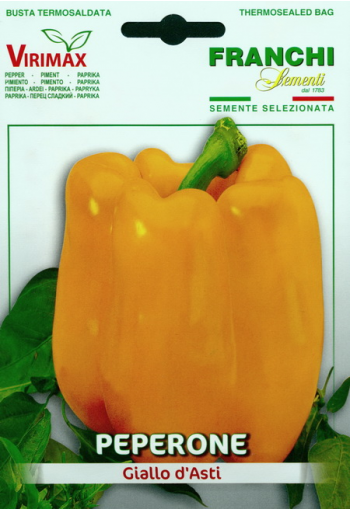 Sweet pepper "Giallo d'Asti"