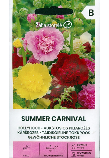 Hollyhock "Summer Carnival" (mix)