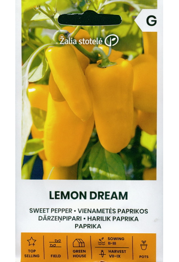 Перец сладкий "Лимонная мечта"