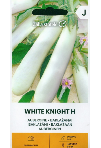 Äggplanta "White Knight" F1
