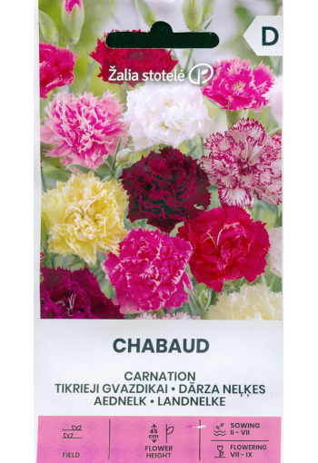 Aednelk "Chabaud" (värvide segu)