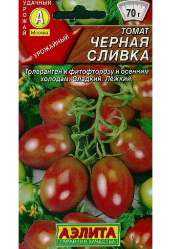 Tomat "Chornaya slivka"