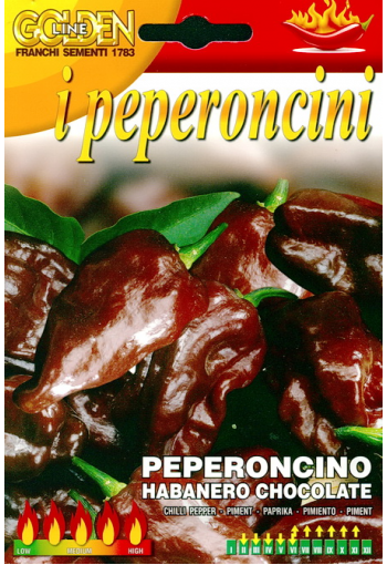 450 000 SHU: Hot pepper "Habanero Chocolate"