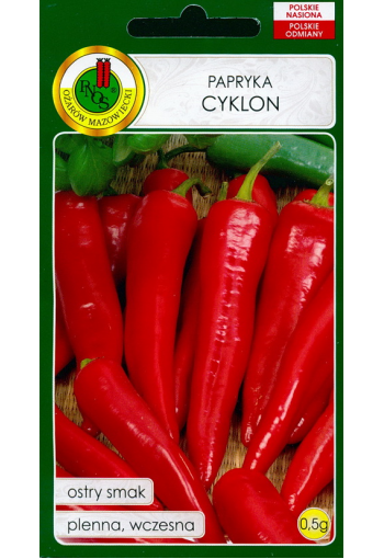 Chilipaprika "Cyklon" (5000 SHU)