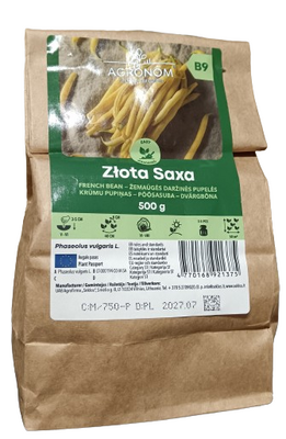 French bean dwarf "Zlota Saxa" (500 g)